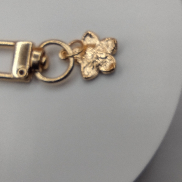 Louis Vuitton Button Zipper Pull Trunk Tag Blue 25mm - Picture 8 of 12